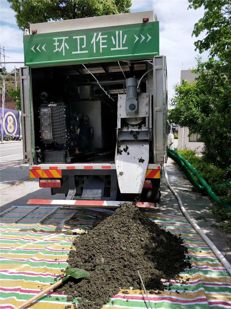 柳林淤泥干湿分离