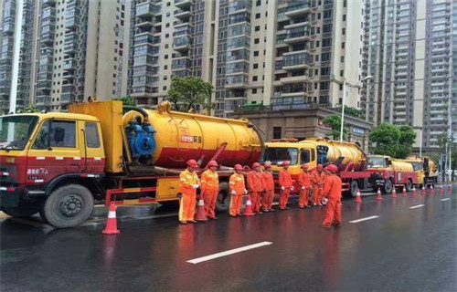 柳林市政管道清淤