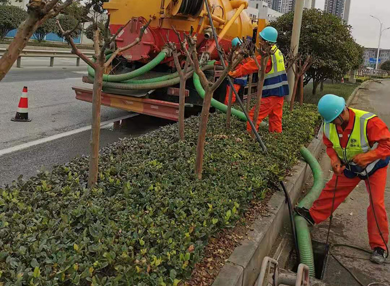 柳林市政管道清淤